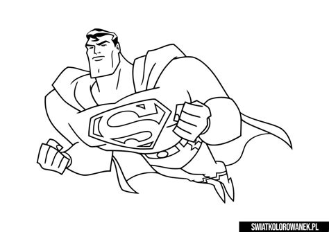Kolorowanka Superman W Akcji Do Druku I Online Vrogue Co