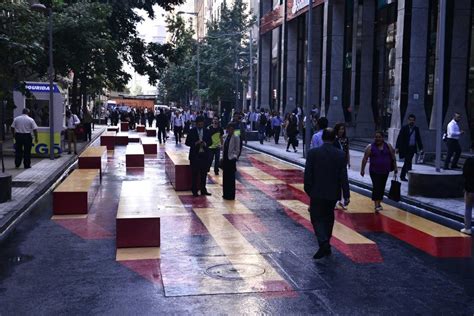 Paseo Peatonal Bandera Urbanismo Táctico Cideu