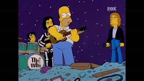 Simpson 12x02 Homer Papi Canta Con Los Who Youtube