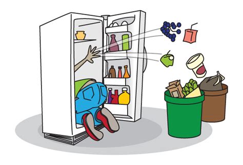 Fridge Cleaning Out Refrigerator Clipart  Clipartix