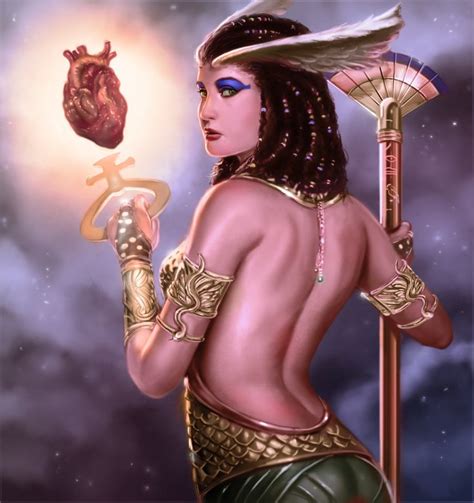 Ma On Deviantart Egyptian Goddess Maat Goddess Ancient