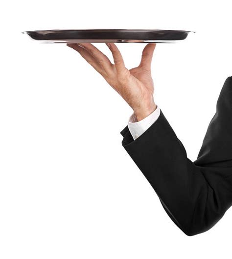 Royalty Free Waiter With Tray Pictures Images And Stock Photos Istock