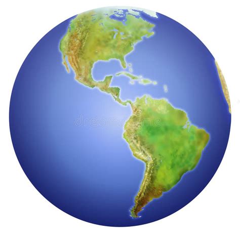 Map Of North Central And South America World Map