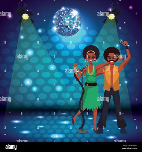 People Dancing Disco Cartoons Stock Vector Image And Art Alamy