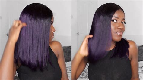 Serving Summer Lewkss Justine Skye Purple Hair On Dark Skin Wiggins
