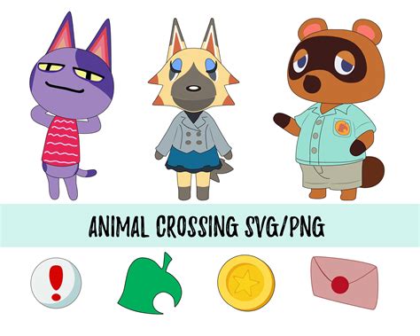 Animal Crossing Svg Etsy 397 Svg Design File Free Svg Software
