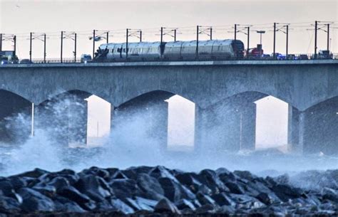 6 killed in train accident on danish bridge