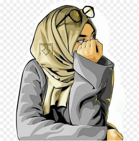 Foto Animasi Muslimah 30 Gambar Kartun Muslimah Bercadar Syari