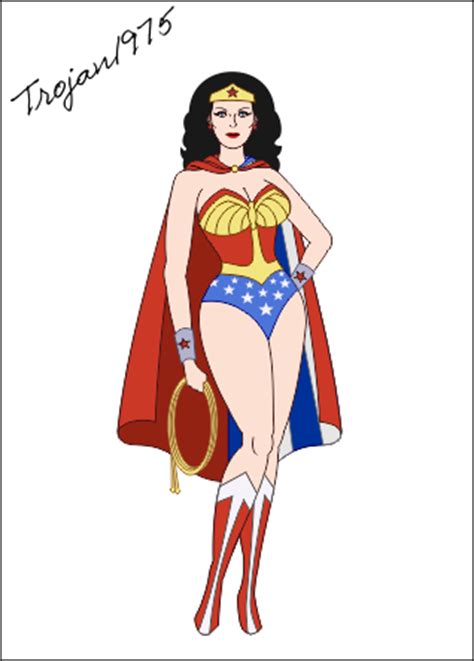 Wonder Woman Cartoon Clip Art