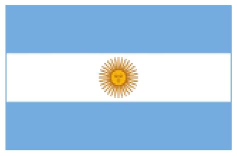 Mewarnai Gambar Mewarnai Gambar Sketsa Bendera Negara Argentina
