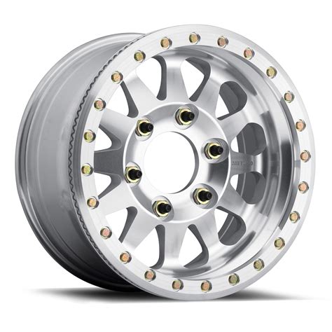 Since beadlock wheels give off a menacing, aggressive appearance, many opt to install imitation beadlock wheels that are just for visual enhancement. Method Race Wheels MR101 Machined Beadlock Alloy Wheel for 84-06 Jeep Wrangler YJ, TJ, Cherokee ...