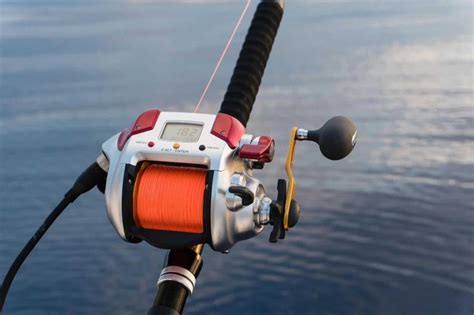 A Fishing Rod And Reel On The Water