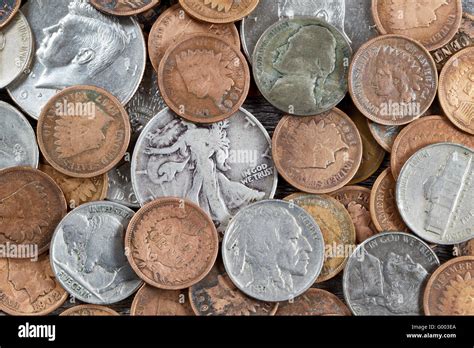 Old Indian Coins Hi Res Stock Photography And Images Alamy