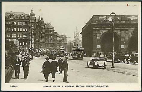 Neville Street And Central Station Newcastle On Tyne Sporvogne Ses