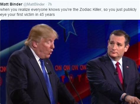Ted Cruz Finds Himself The Butt Of Jokes Because Of Zodiac Killer Resemblance Daily Mail Online