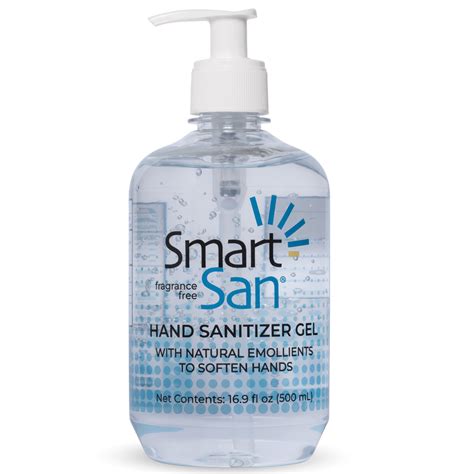 Smartsan Hand Sanitizer Gel Best Sanitizers Inc