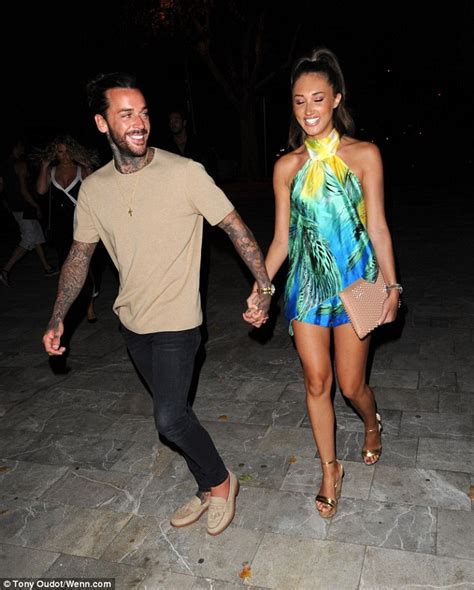 Megan Mckenna Wears Colourful Dress As She Holds Hands With Pete Wicks In Mallorca Daily Mail