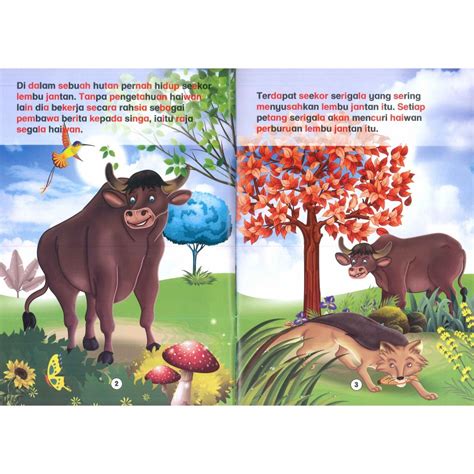 Buy Buku Cerita Kanak Kanak Cerita Haiwan Buku Bacaan Kanak2 Buku Suku