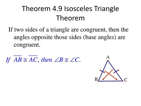 Ppt Isosceles Triangles Powerpoint Presentation Free Download Id