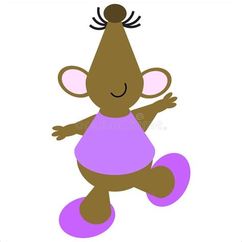 Cartoon Of A Dancing Mouse Stock Illustration Illustration Of