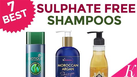 7 Best Sulphate Paraben Free Shampoos In India With Price Youtube