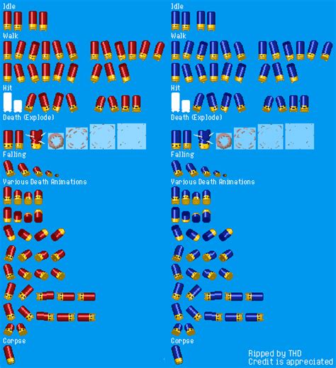 Pc Computer Enter The Gungeon Shotgun Kin The Spriters Resource