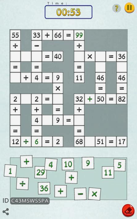 Math The Cross Math Puzzle For Android Apk Download