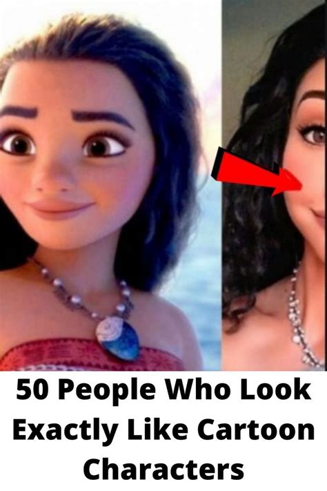 50 Real Life People Who Look Exactly Like Cartoon Characters In 2020