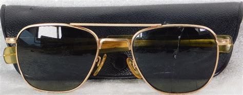 vintage usaf ao american optical 1 10 12k gf 5 1 2 aviator pilot sunglasses antique price