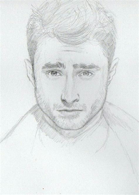 Daniel Radcliffe Daniel Radcliffe Sketches Male Sketch Art Drawings