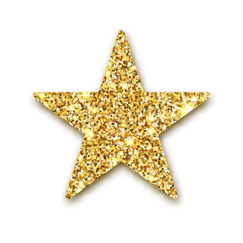 Premium Vector Gold Glitter Vector Star Golden Sparcle Amber