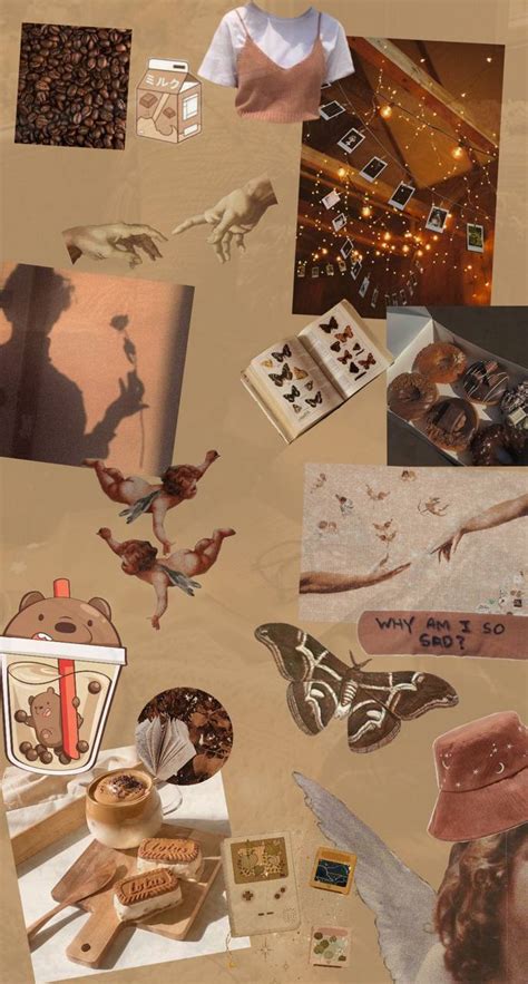 Check out our brown aesthetic vintage wallpaper selection for the very best in unique or custom, handmade pieces from. Brown Aesthetic wallpaper by _Armony_ - 9c - Free on ZEDGE™
