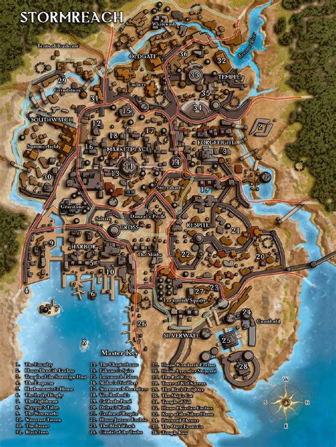 Fantasy World Map Fantasy City Map Fantasy Map