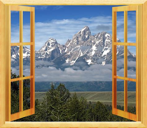 图片素材 视图 家 室内设计 窗框 打开窗口 壁画 镜框 房地产 木屋 通过窗口看到 3000x2631
