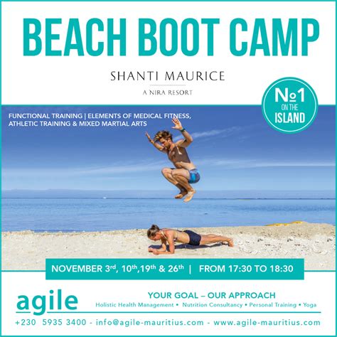 Beach Boot Camp Personal Fitness Training Mauritius