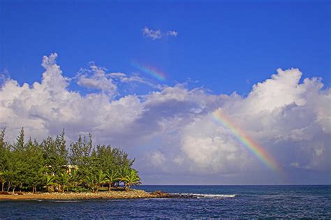 Rainbow Off Pigeon Island St Lucia Photograph By Chester Williams Pixels