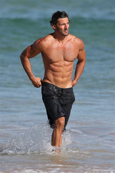 tim robards was in fine form when he hit bondi beach for a dip on this week s must see