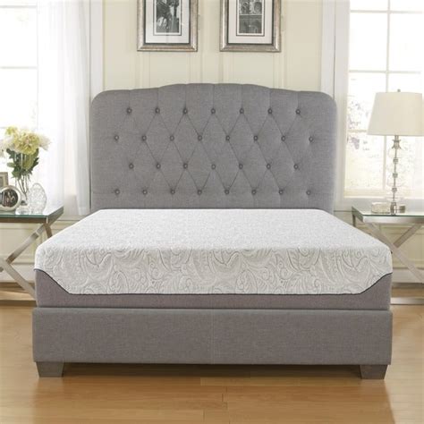 We recommend airing the mattress to help eliminate any smell. Shop Sleep Sync 10-inch King-size Air-Flow Gel Memory Foam ...
