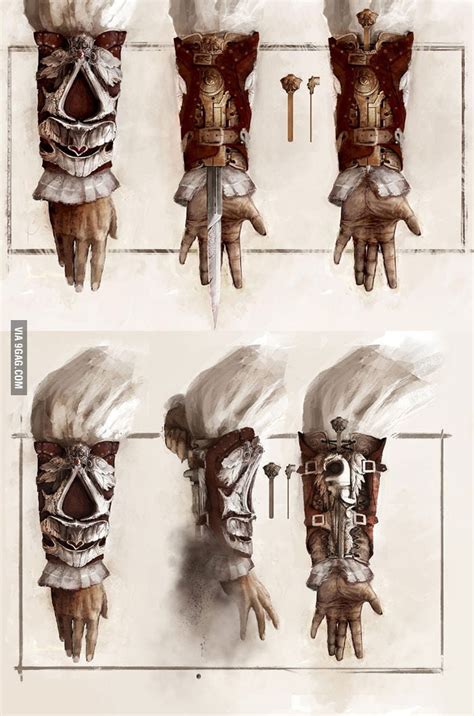 Assassins Creed II Hidden Blade And Hidden Gun Concepts 9GAG
