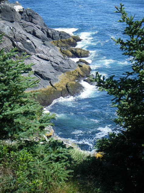 Monhegan Island Cliff Trail View From The Trail Chailey5 Flickr
