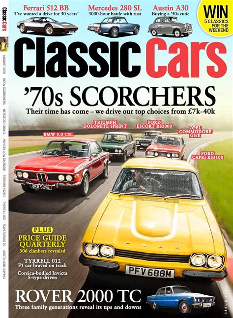 Classic cars August Issue by Classic Cars Magazine - Issuu