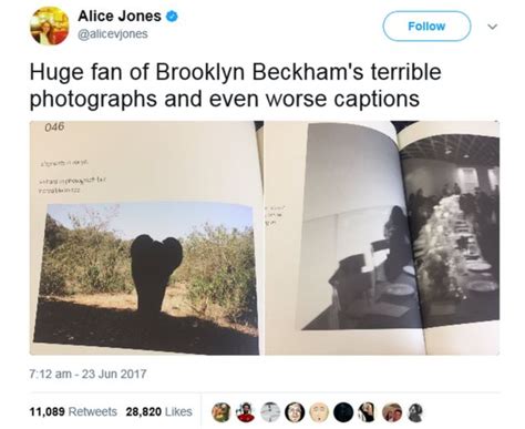 Brooklyn Beckhams Book Branded Brilliant And Terrible Bbc News