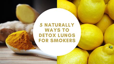 5 Naturally Ways To Detox Lungs For Smokers Youtube