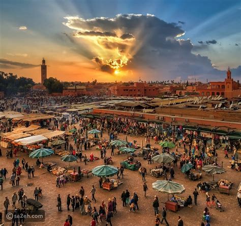 صور ساحة جامع الفنا في المغرب سائح