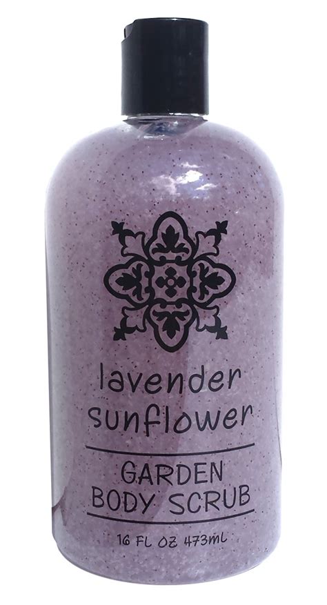 Greenwich Bay Lavender Sunflower Body Scrub Enriched With