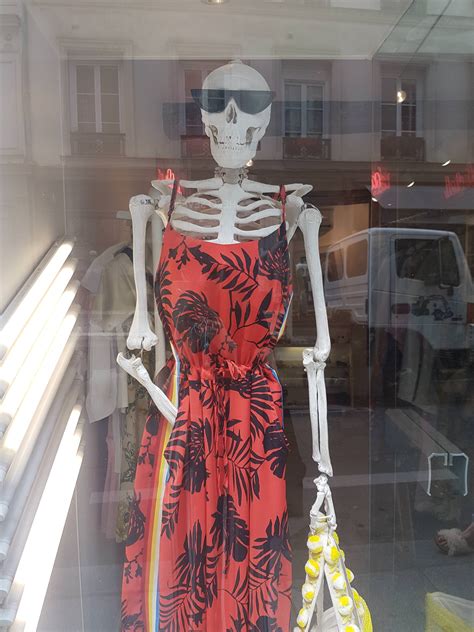 This Clothing Store Is Using Skeletons As Mannequins Fall Weather