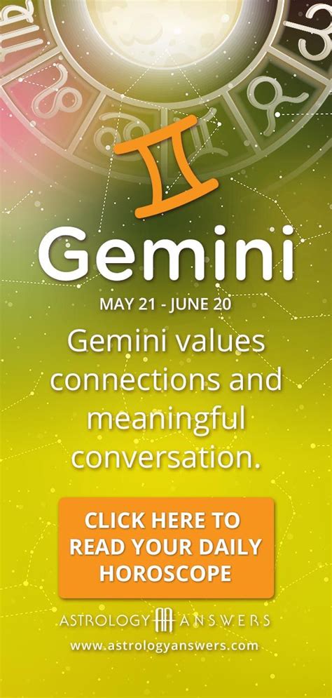 Gemini Daily Horoscope Gemini Horoscope Today Gemini Daily Daily