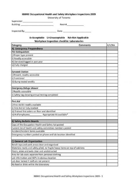 Inspection checklist template home safety maintenance excel spreadsheet. Checklist Template Samples Eyewash Station Eye Wash ...