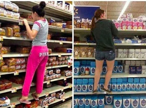 you can t reach things on the top shelf of the supermarket without doing some climbing short
