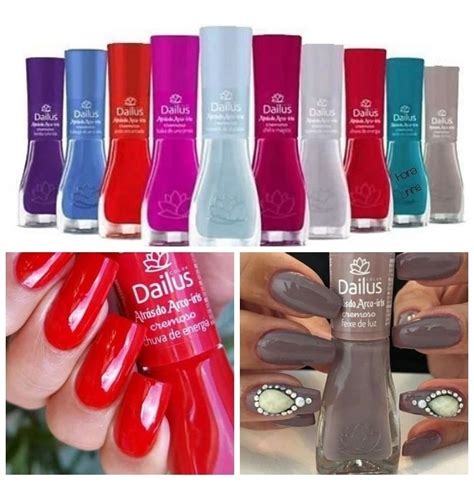 Kit Esmaltes Dailus Coleção Atrás Do Arco íris 7 Unidades R 43 00